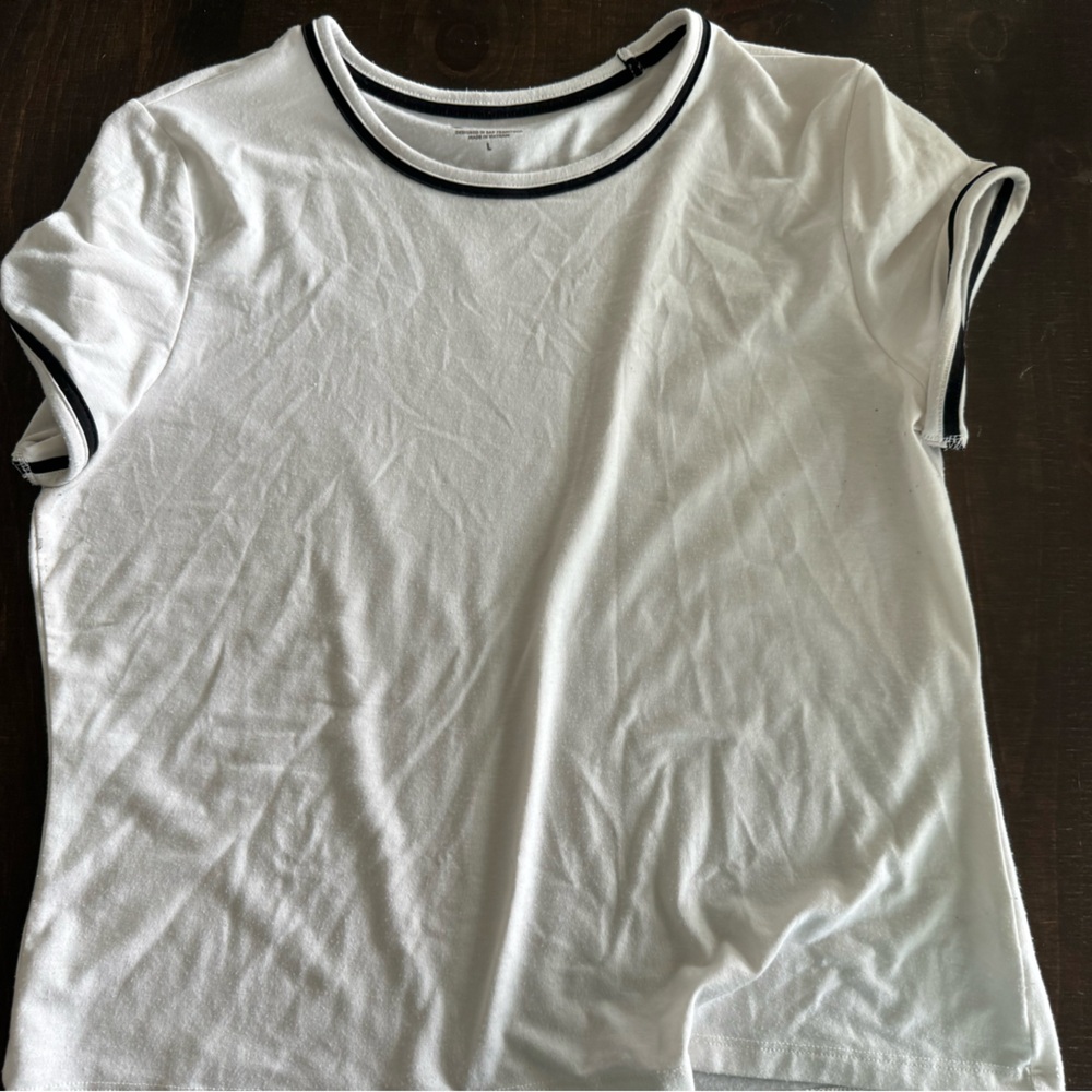 Athleta crop T-shirt, size large, GUC